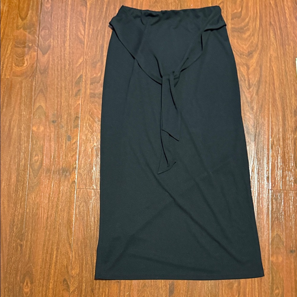 Chic Black Maxi Skirt for Women